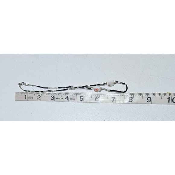 Retro Bho Colorful Beaded Necklace Whimsical Painted Beads Fashion Jewelry Women - Picture 4 of 5